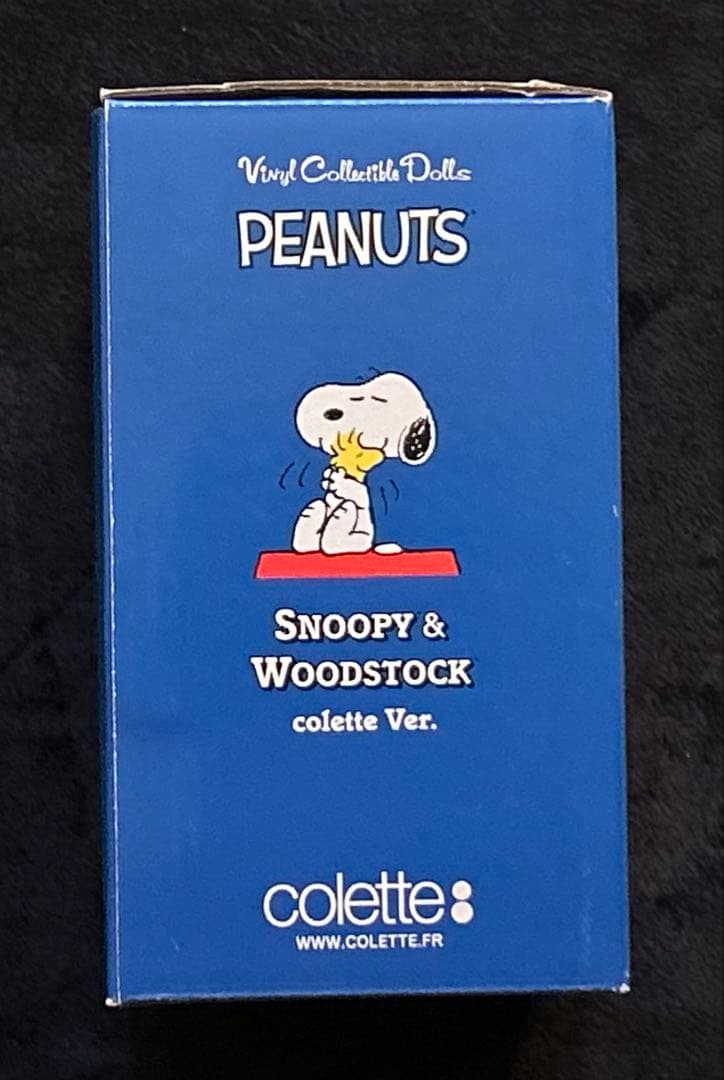 PEANUTS Snoopy & Woodstock 新品 青 メディコムトイ