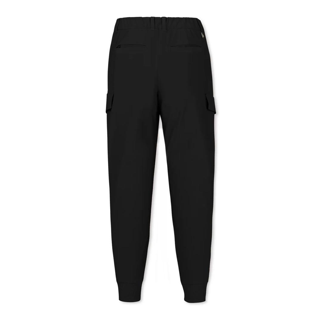 WAACWOMEN ウォーターリペレントジョガー パンツ ブラック