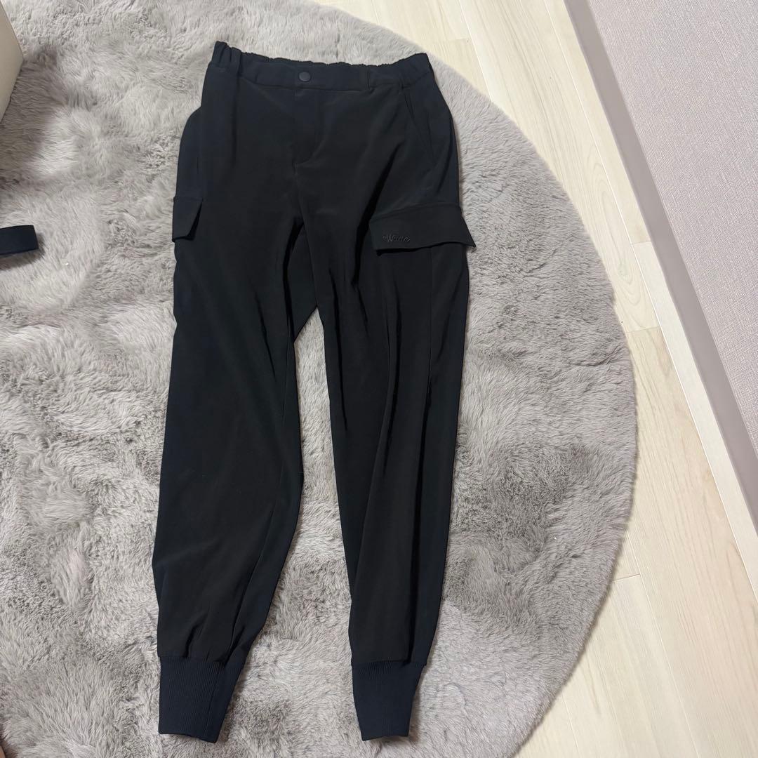 WAACWOMEN ウォーターリペレントジョガー パンツ ブラック
