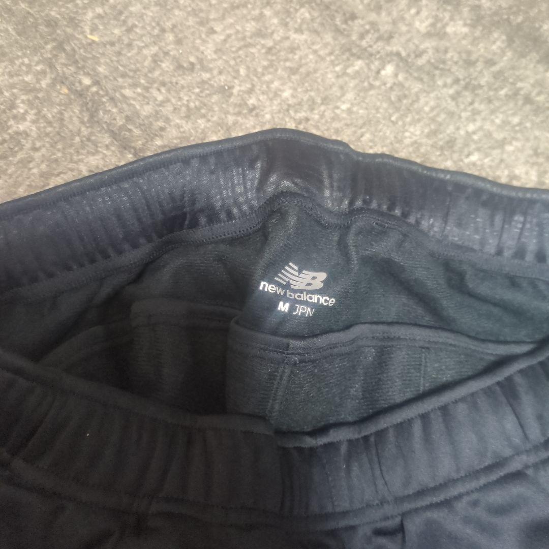 New Balance ブラック ジャージパンツ