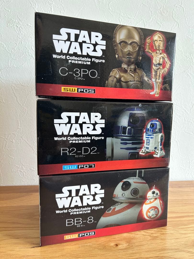 スターウォーズ　ワーコレ　プレミアム　C-3PO R2-D2 BB-8