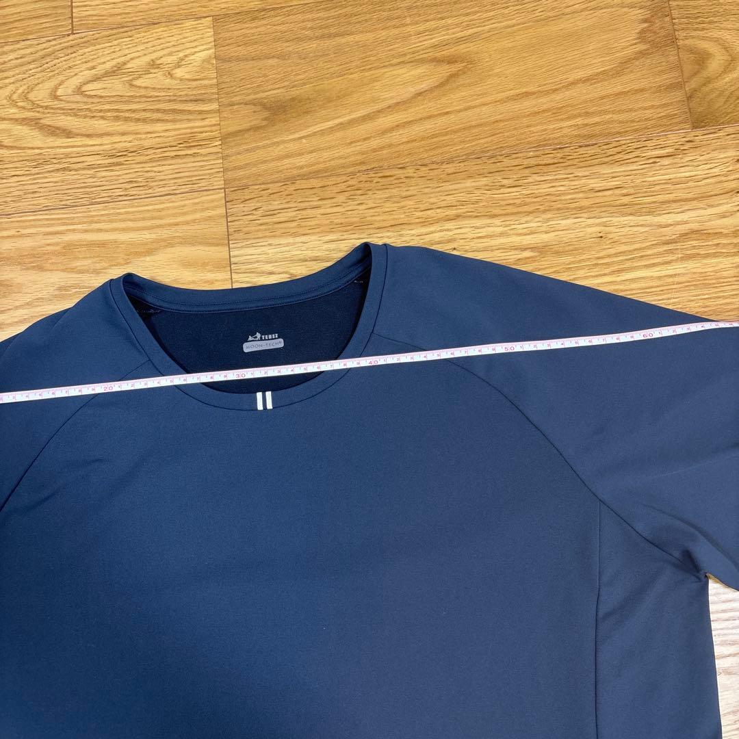 【美品✨】テニス ウエア テネス TENEZ ムーンテック ネイビー XL