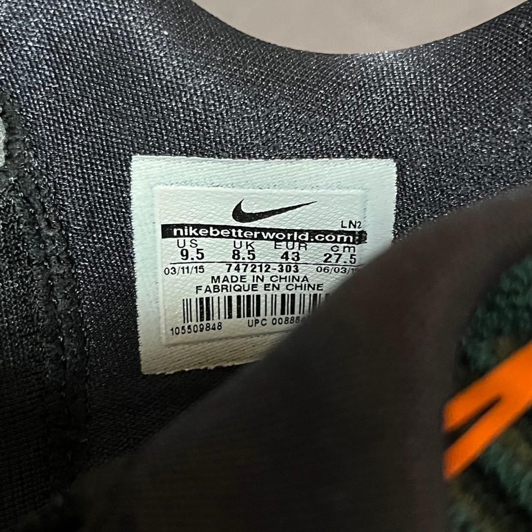 nike KOBE ナイキ コービー 10 エリート 黒×緑系 27.5 美品