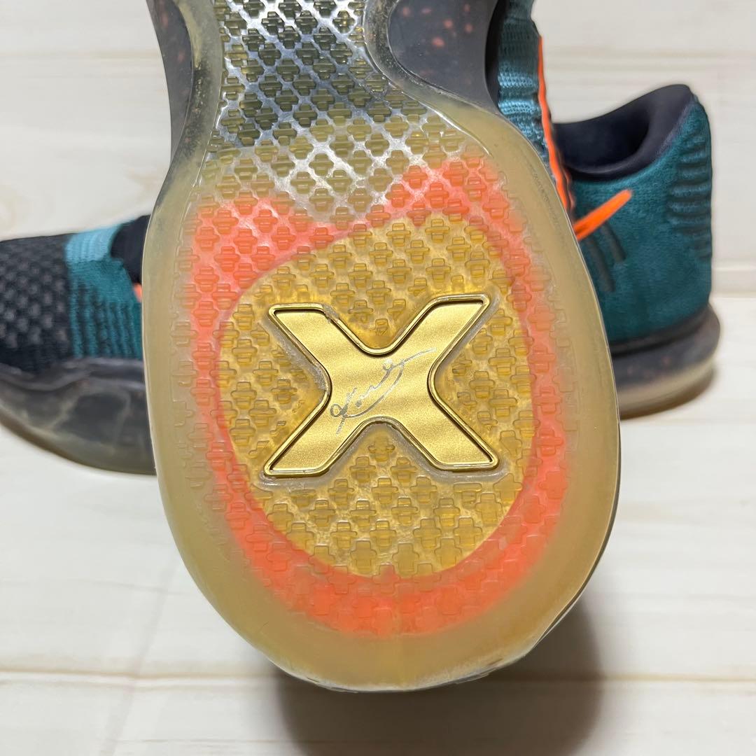 nike KOBE ナイキ コービー 10 エリート 黒×緑系 27.5 美品