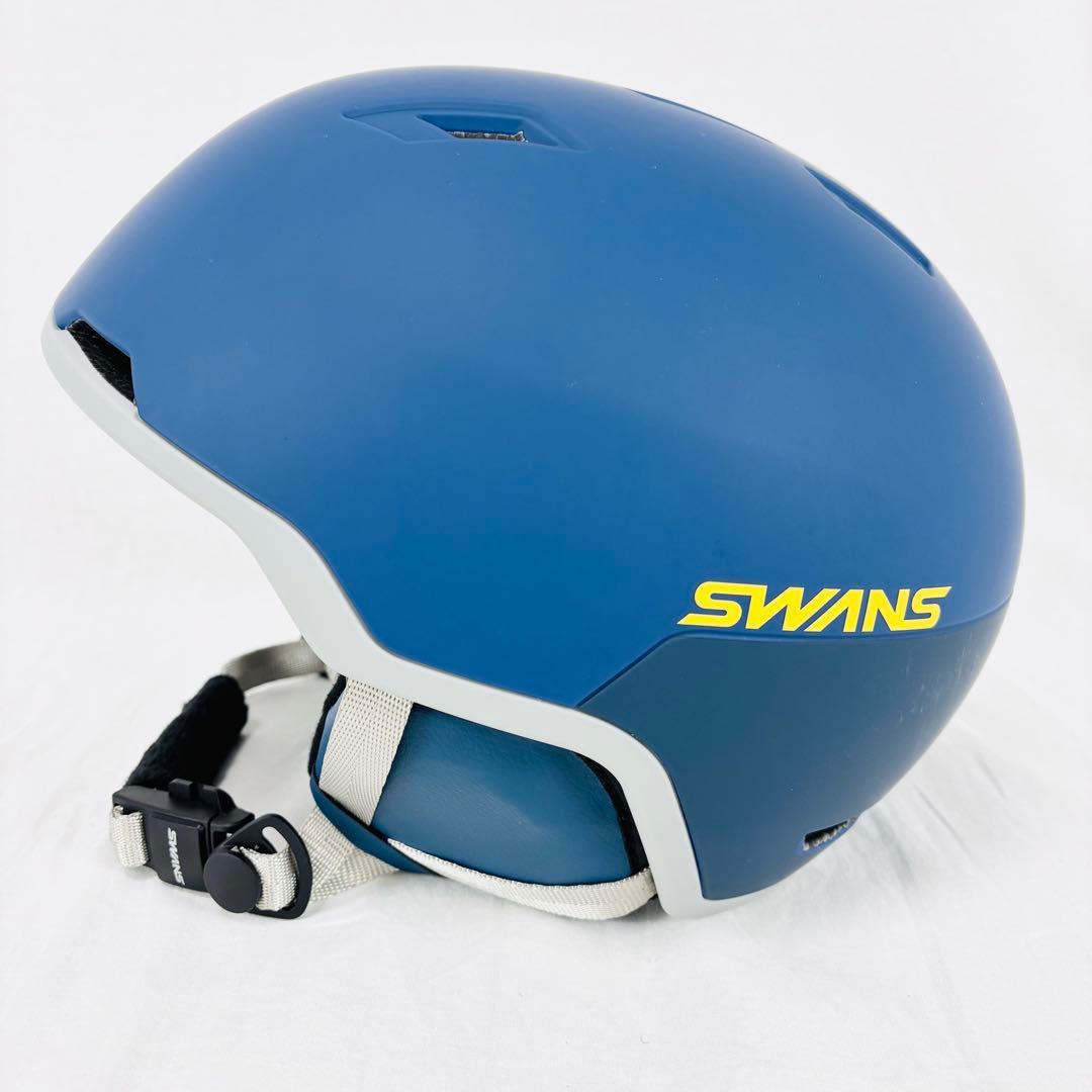 SWANS HSF-241 スキーヘルメットLサイズ 収納袋付き　ネイビー