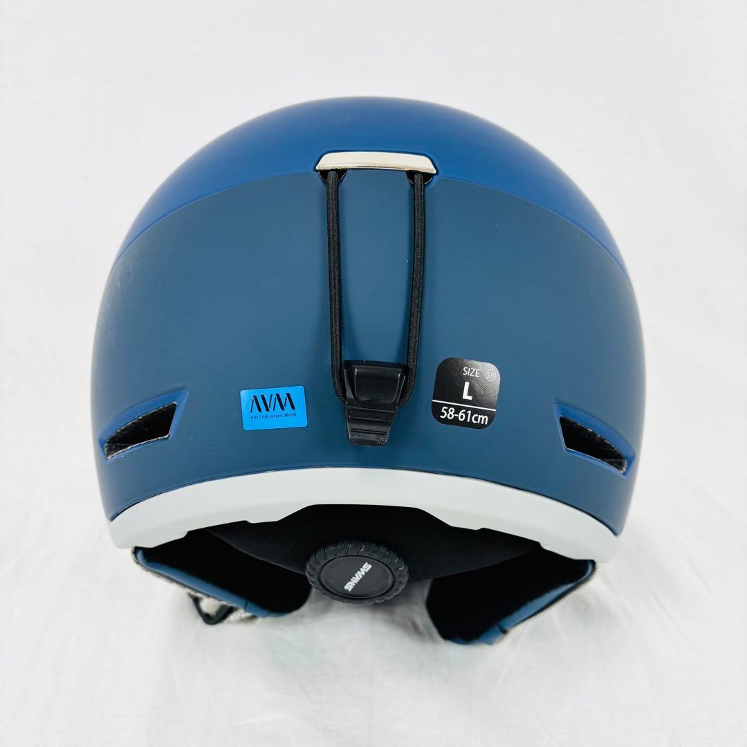 SWANS HSF-241 スキーヘルメットLサイズ 収納袋付き　ネイビー