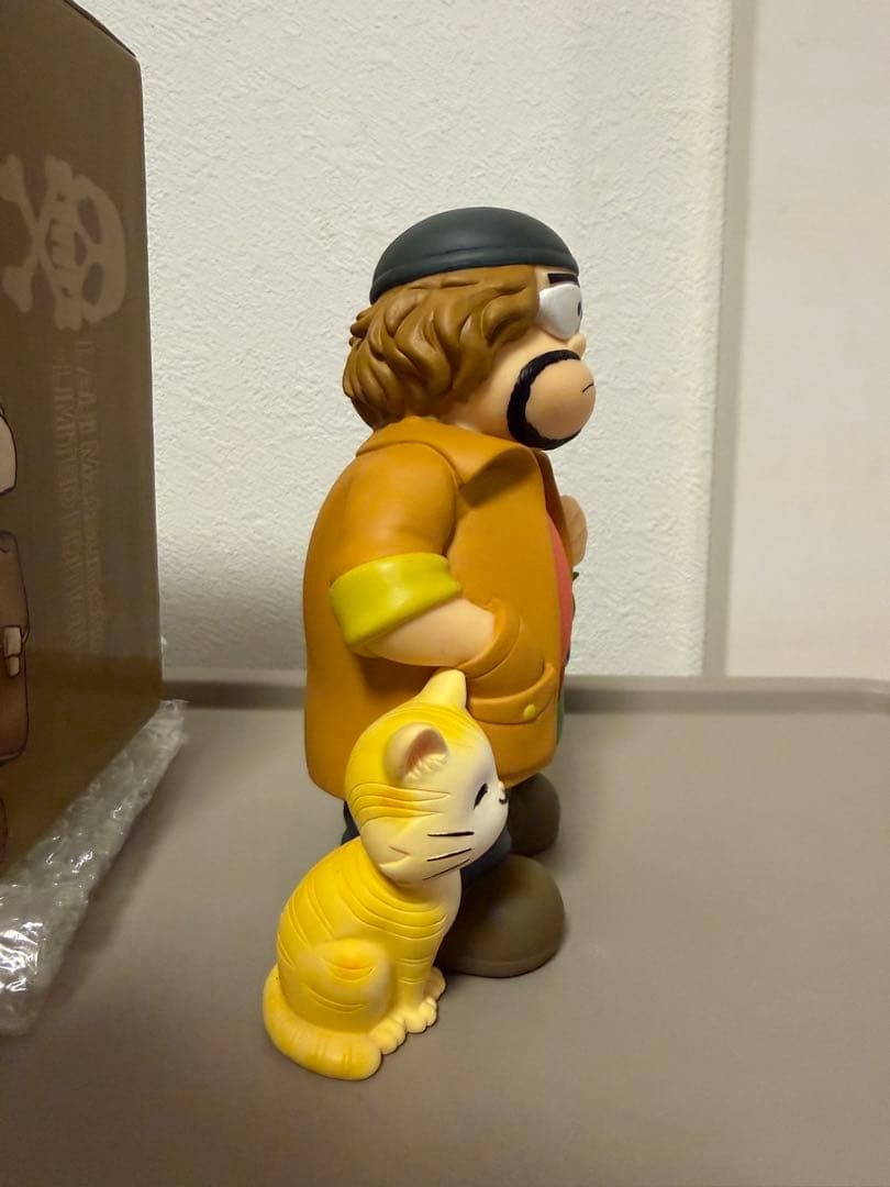 ソフビ　フィギュア 松本零士＆ミーくん