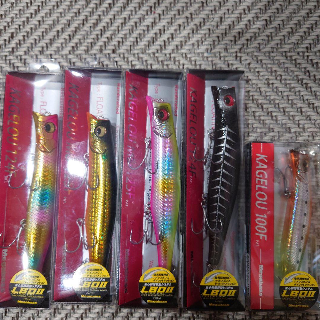 KAGELOU 125F 124F 100F ミノー 5個セット