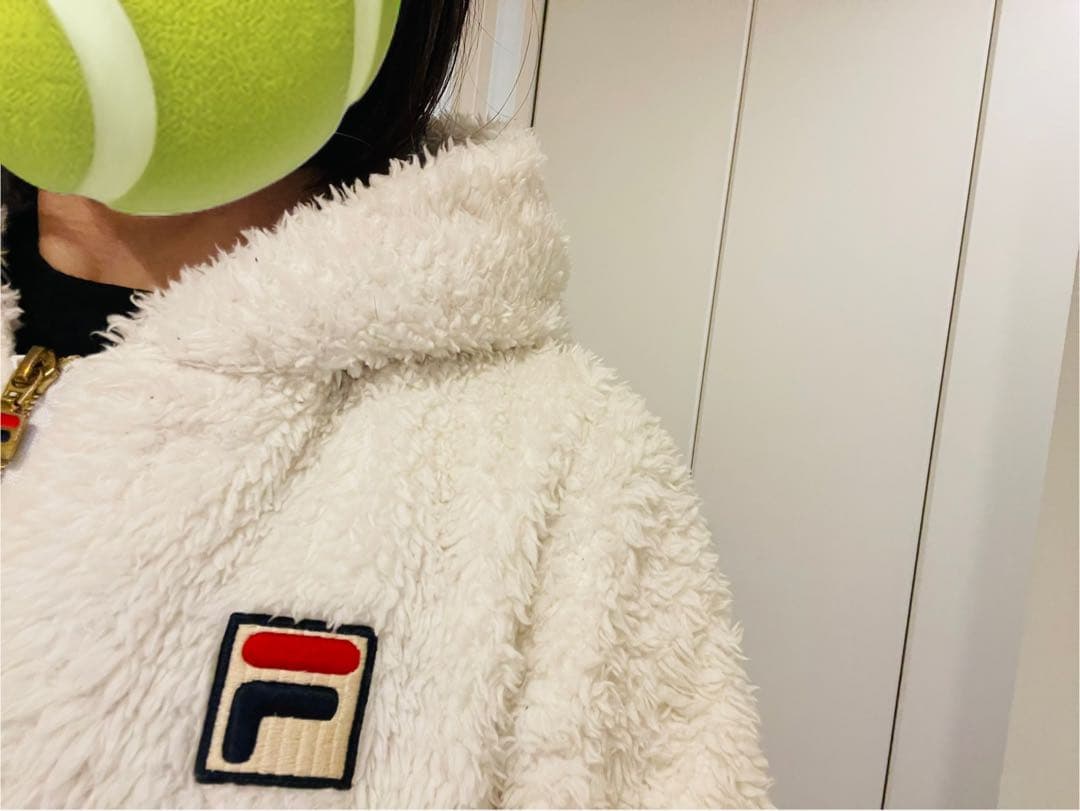 FILA フィラ　テニス　ふわふわ　ジャケット　レディース　L