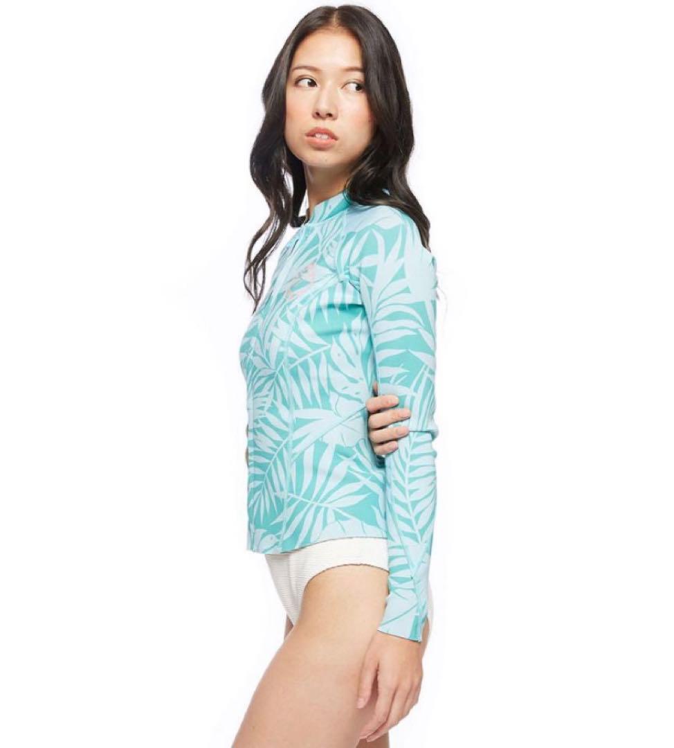 新 BILLABONG レディース 長袖タッパー フロントジップ ウェットスーツ