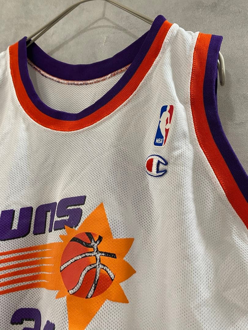 90s Champion NBA サンズ ゲームシャツ ユニフォーム メッシュ