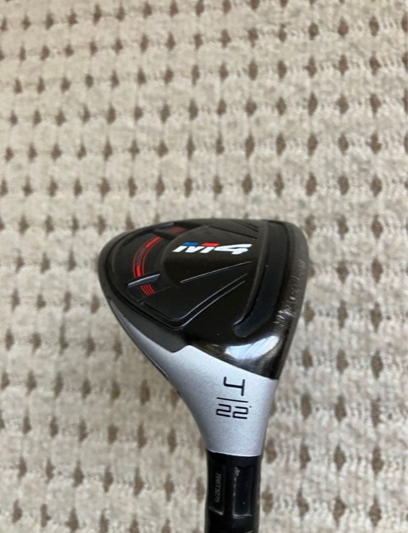 TaylorMade M4 ユーティリティ 22度　ヘッドカバー付き