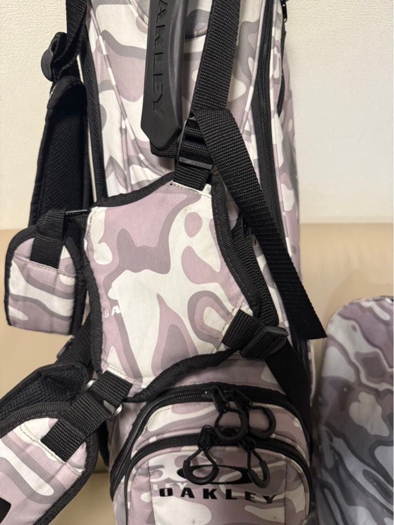 【送料込み】OAKLEY オークリー キャディバッグ 9.5型 ホワイトカモ