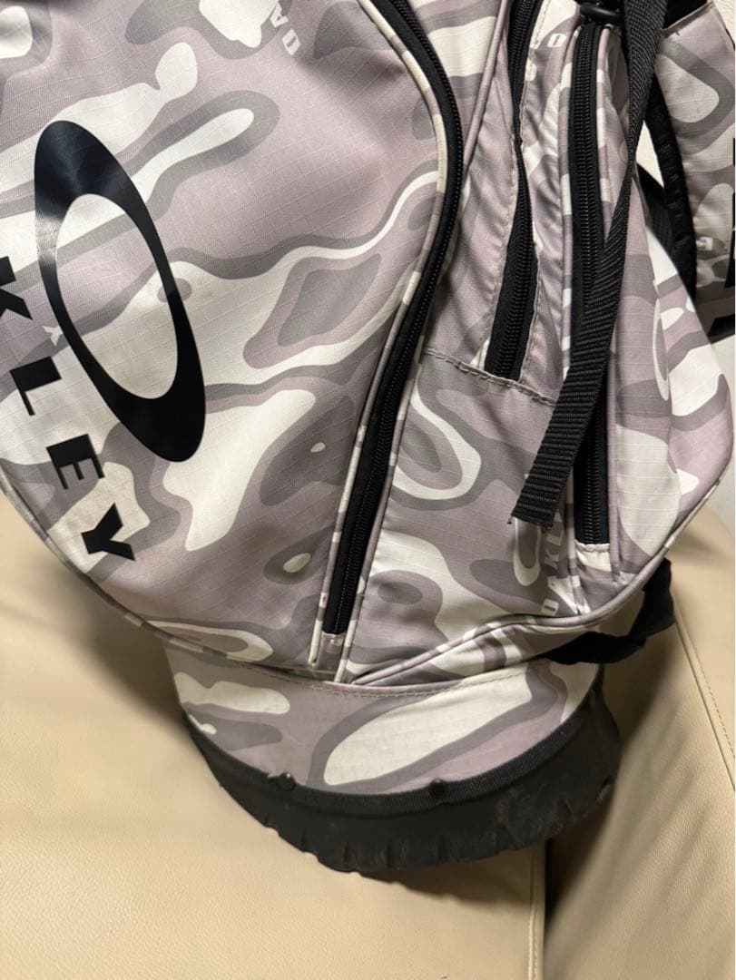 【送料込み】OAKLEY オークリー キャディバッグ 9.5型 ホワイトカモ