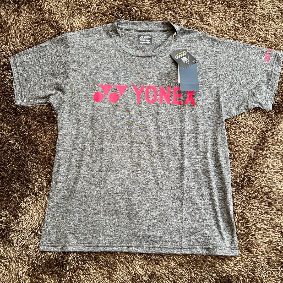 新品未使用タグ付き　YONEX ヨネックス　テニスウェア　半袖Tシャツ　ロゴ入り
