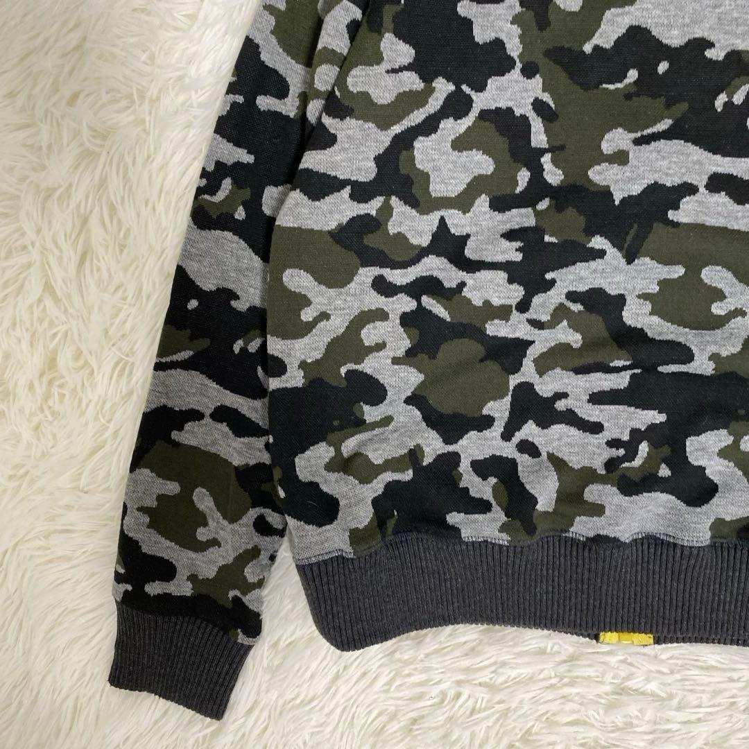 キスオンザグリーン 迷彩柄セットアップ パーカー スカート カモフラ柄 ゴルフ