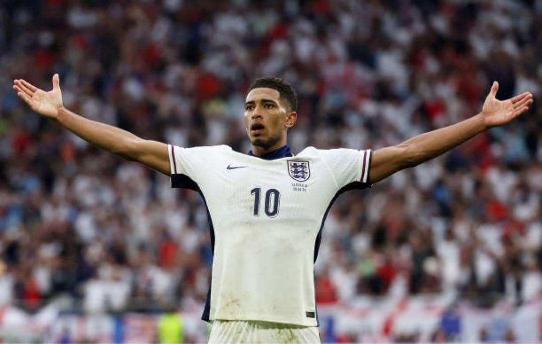 ベリンガム　ユニフォーム　イングランド代表　EURO 2024（H）