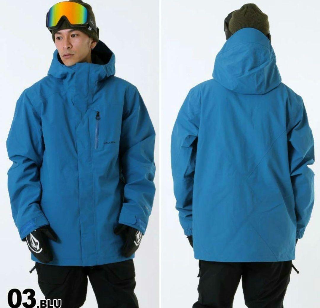VOLCOM G0651904 BLU ゴアテックス スノーボード ジャケット