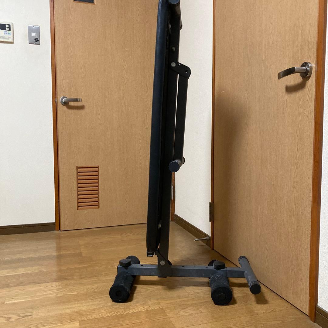折りたたみトレーニングベンチ 黒