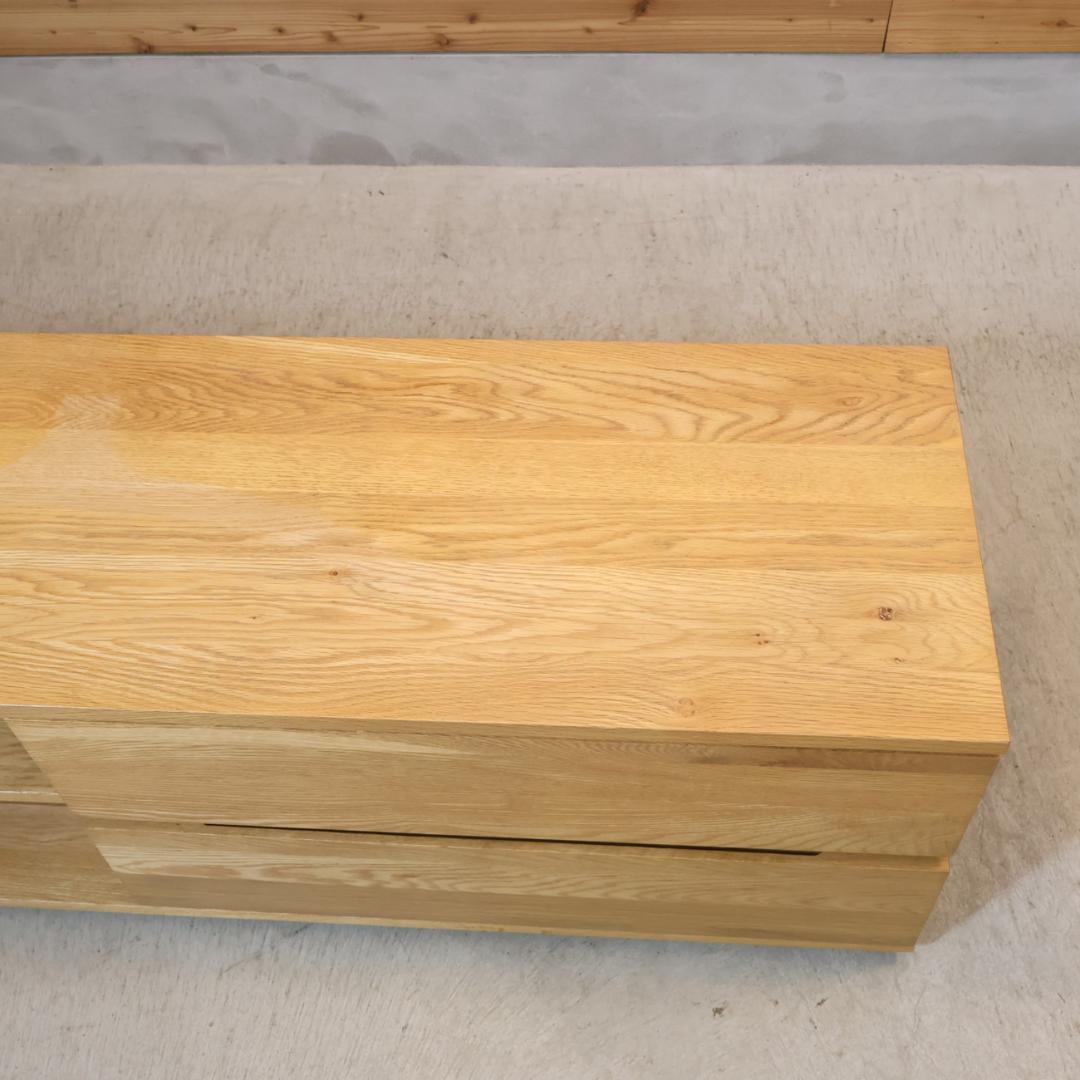 無印良品 MUJI オーク材 AVラック シンプル TVボード 150cm