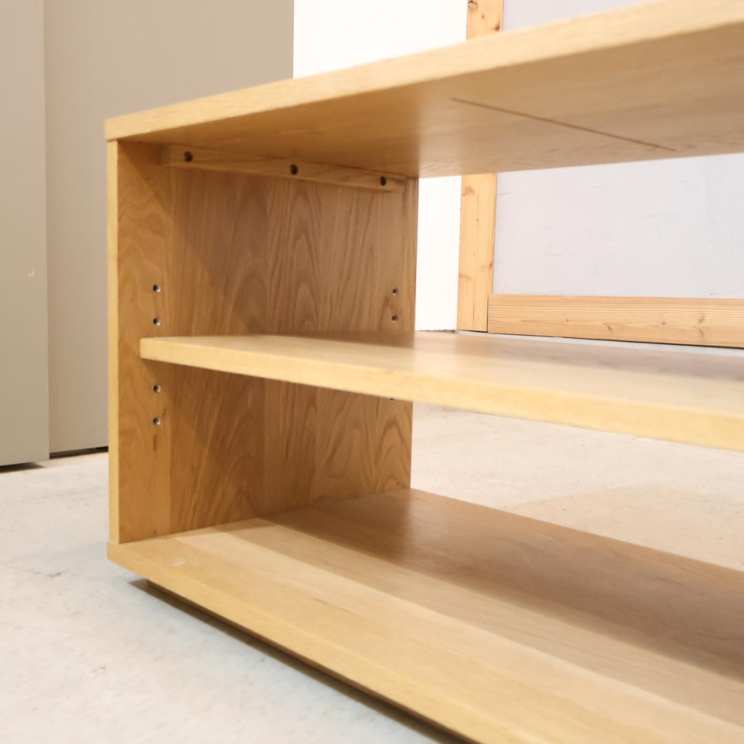 無印良品 MUJI オーク材 AVラック シンプル TVボード 150cm