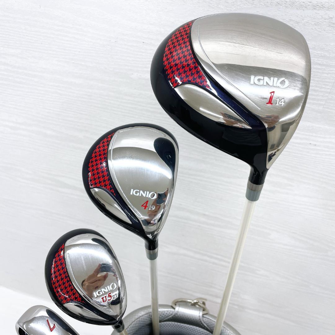 【初心者様推奨‼】 IGNIO イグニオ レディース ゴルフクラブ セット L