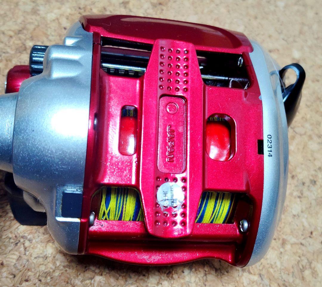 シマノ電動リール電動丸プレイズ3000オーバーホール クラッチカム新品交換済み⑥