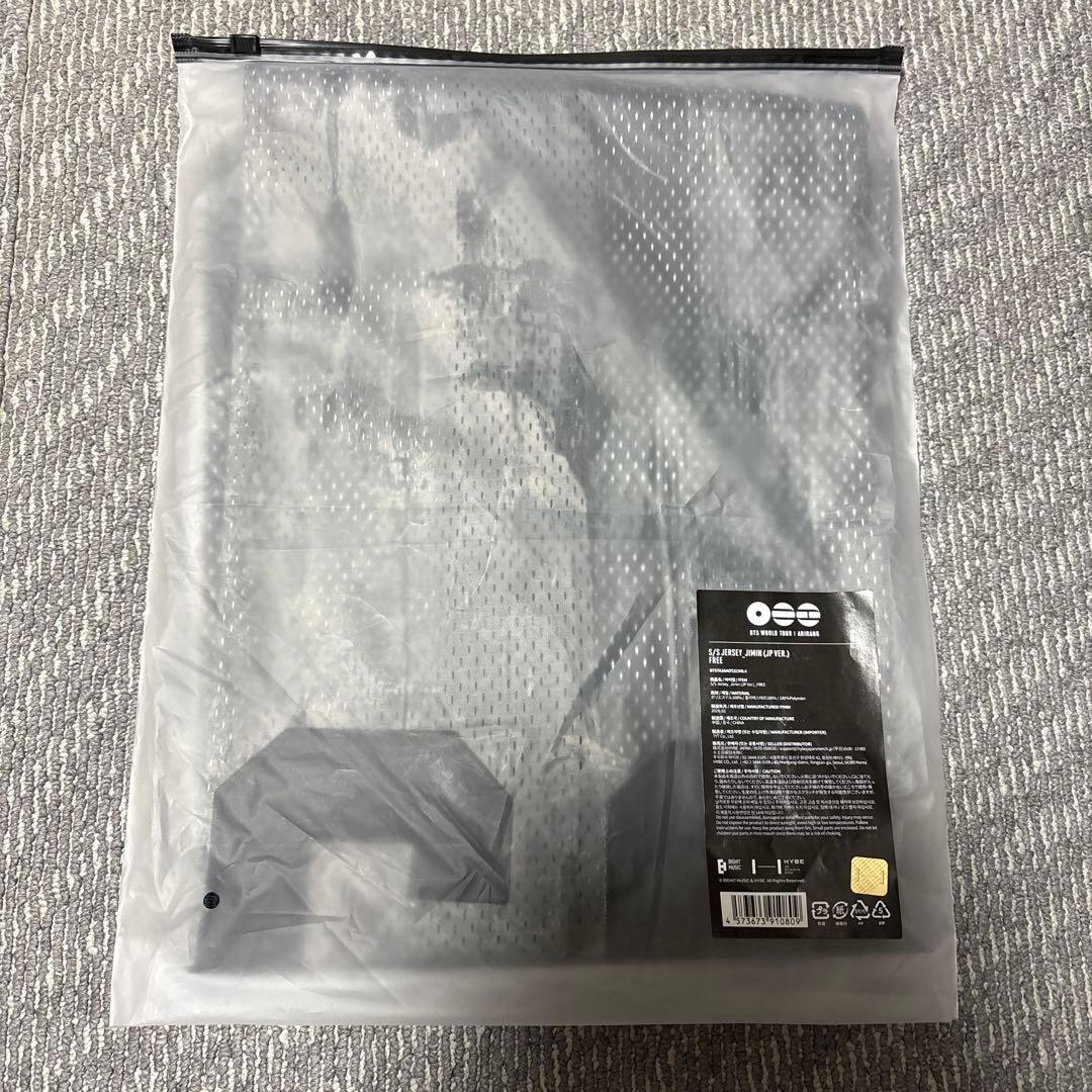 新品　BTS ツアーグッズ　Jersey シャツ jimin