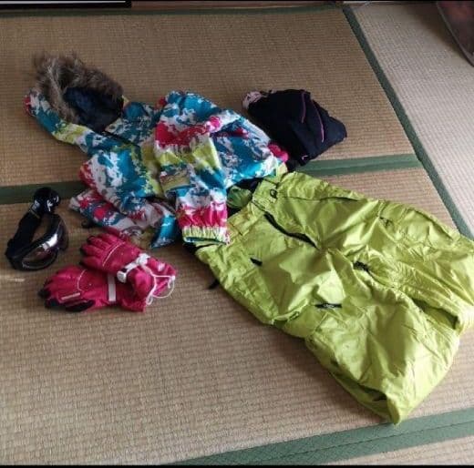 【超美品】スノボウェア　レディースセット