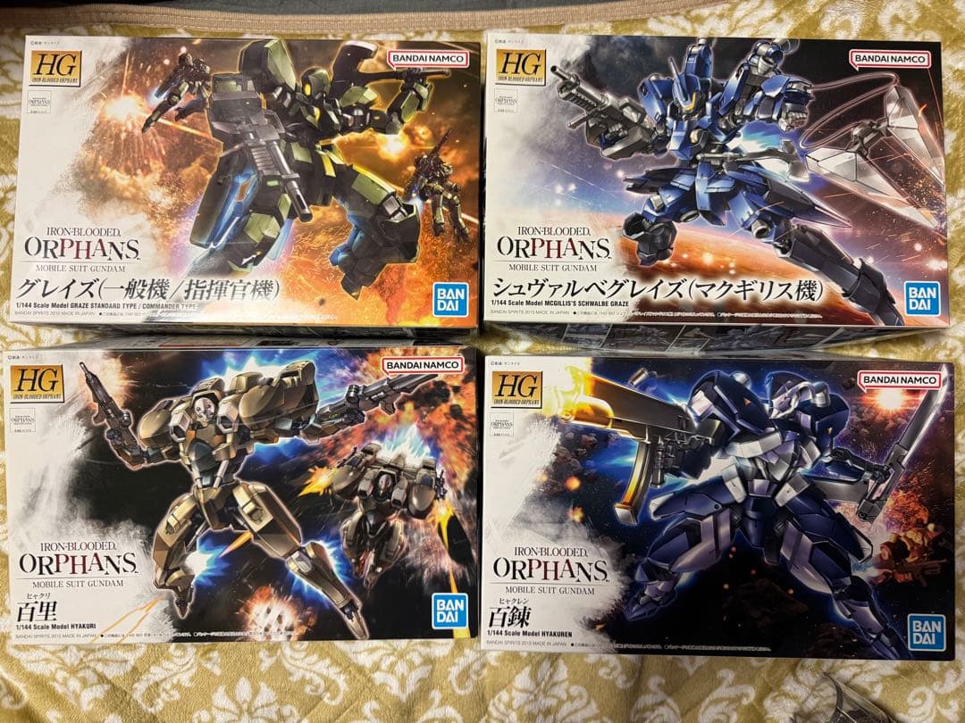 HG 鉄血のオルフェンズ 22点セット