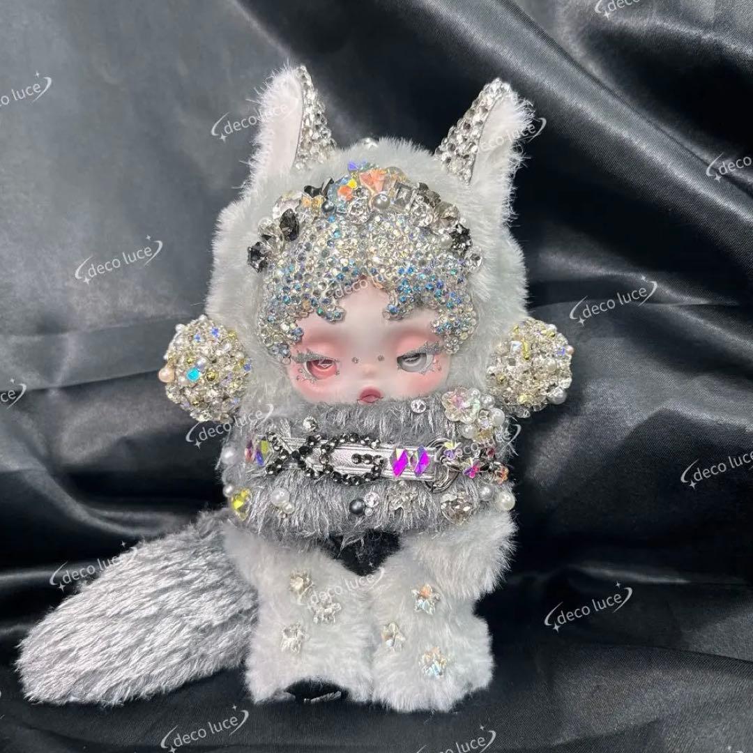 SKULLPANDA XG ぬいぐるみペンダント スカルパンダ　スワロフスキー