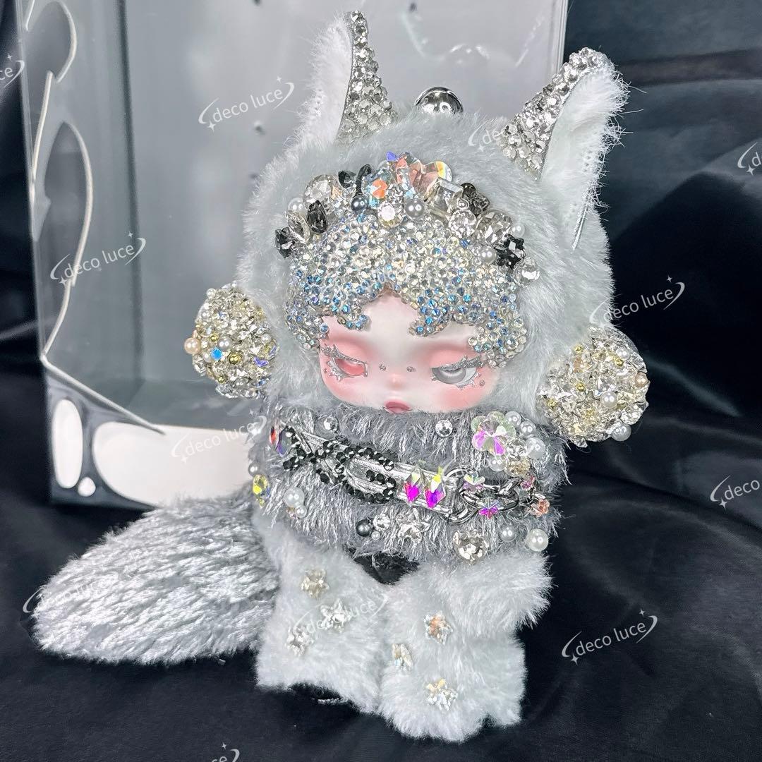 SKULLPANDA XG ぬいぐるみペンダント スカルパンダ　スワロフスキー