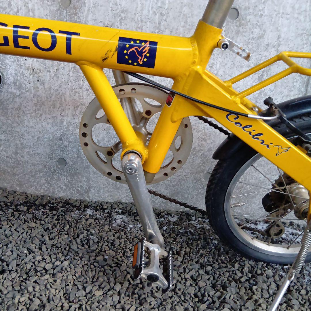 PEUGEOT COLIBRI 折りたたみ自転車 イエロー プジョー コリブリ