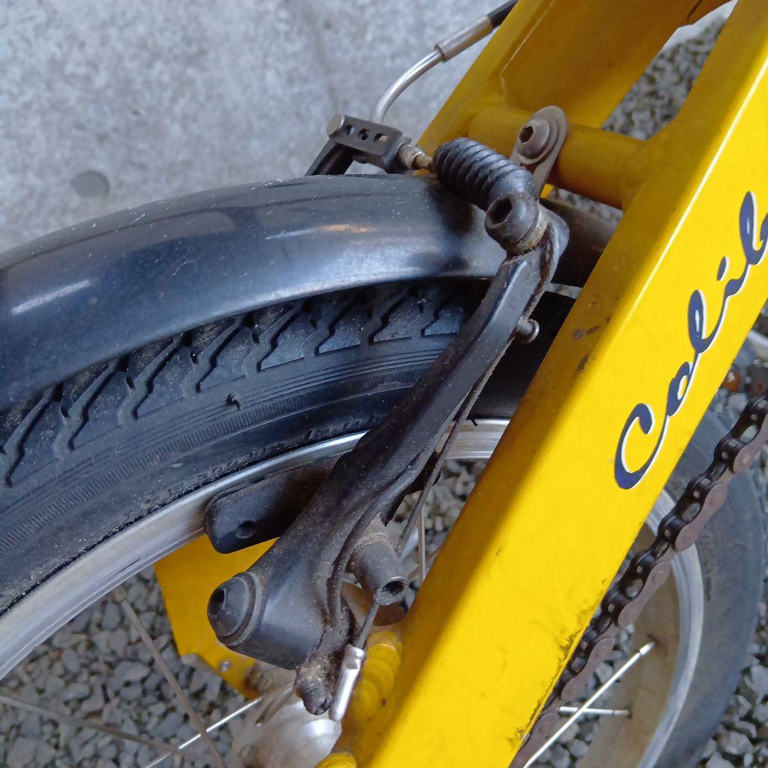 PEUGEOT COLIBRI 折りたたみ自転車 イエロー プジョー コリブリ