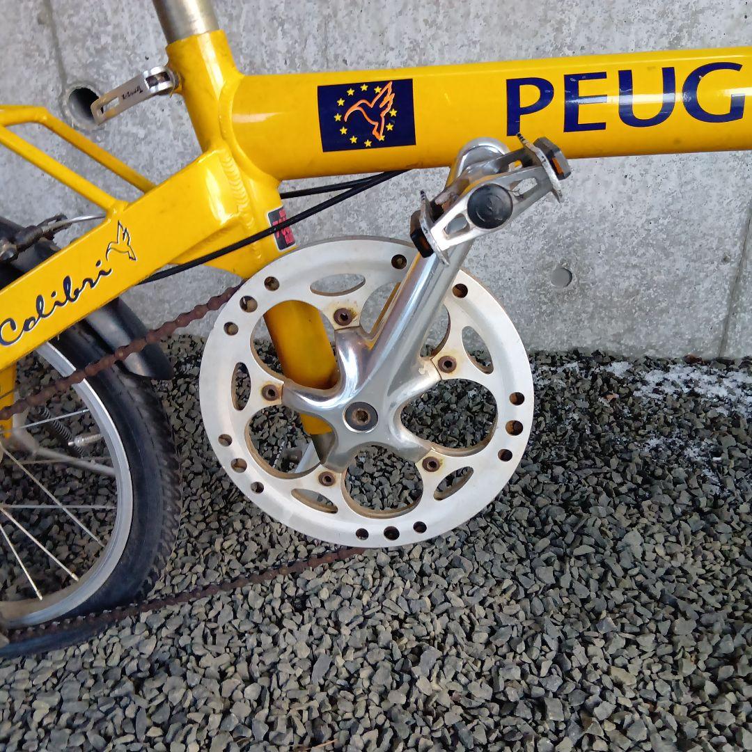 PEUGEOT COLIBRI 折りたたみ自転車 イエロー プジョー コリブリ