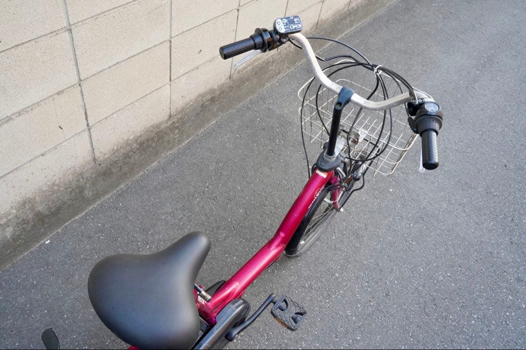 電動自転車 ヤマハ 20インチ 子供乗せ 中古 8120701