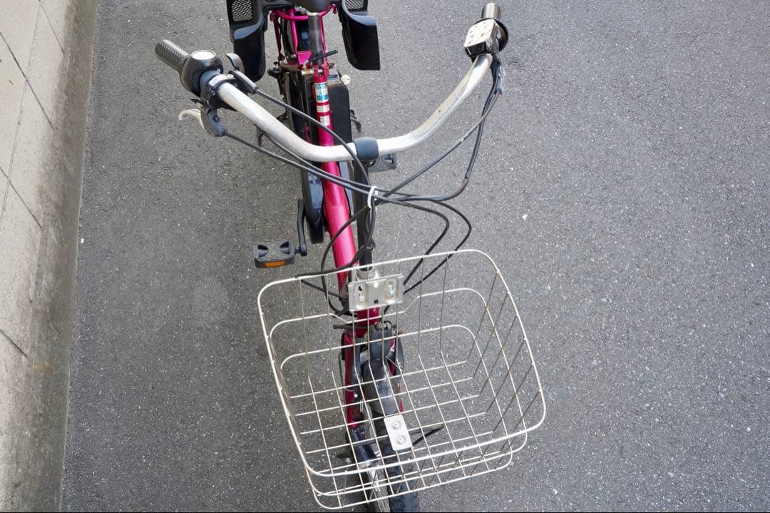 電動自転車 ヤマハ 20インチ 子供乗せ 中古 8120701