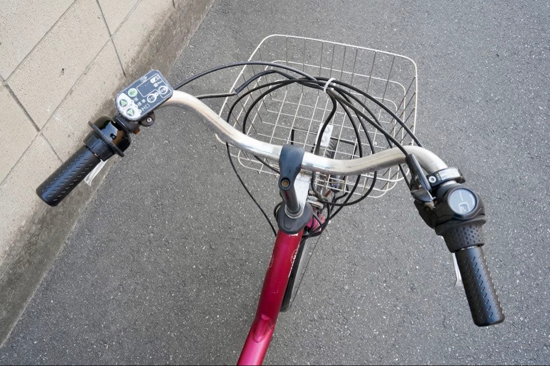 電動自転車 ヤマハ 20インチ 子供乗せ 中古 8120701