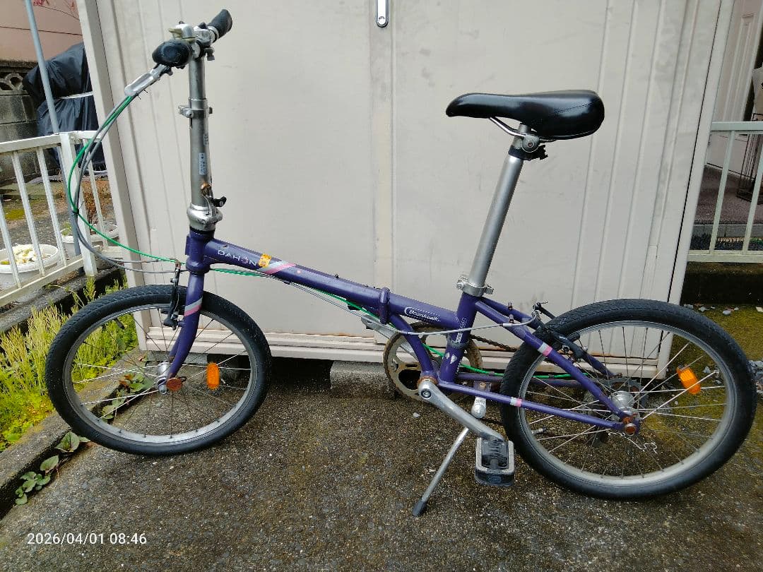 Dahon ダホンBoardwalkD7 パープルの折りたたみ自転車-20インチ