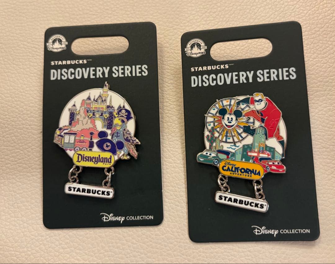カリフォルニアディズニー　ピンバッジ　スタバ　ピンズ