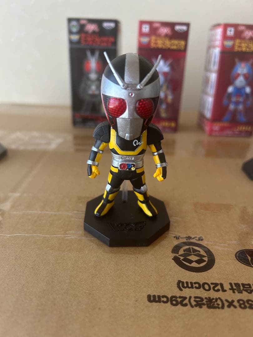 仮面ライダーワールドコレクタブルフィギュア　3種セット