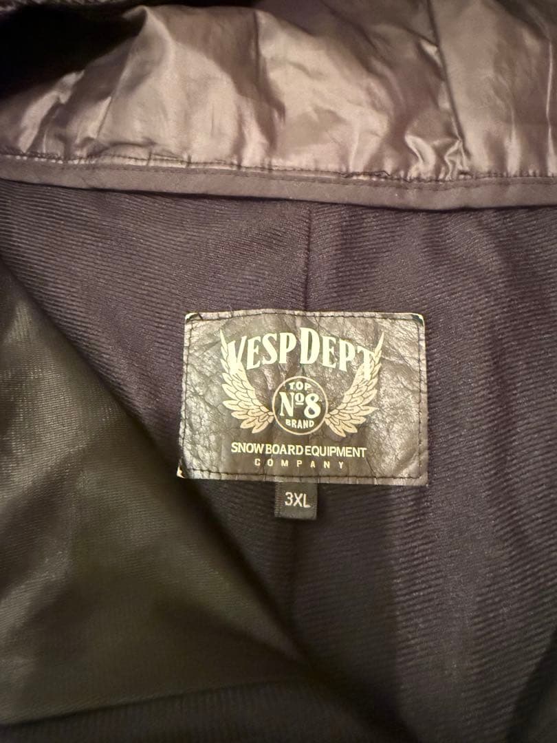 VESP ワイドジョガーカーゴパンツBB7 ブラック XXXL