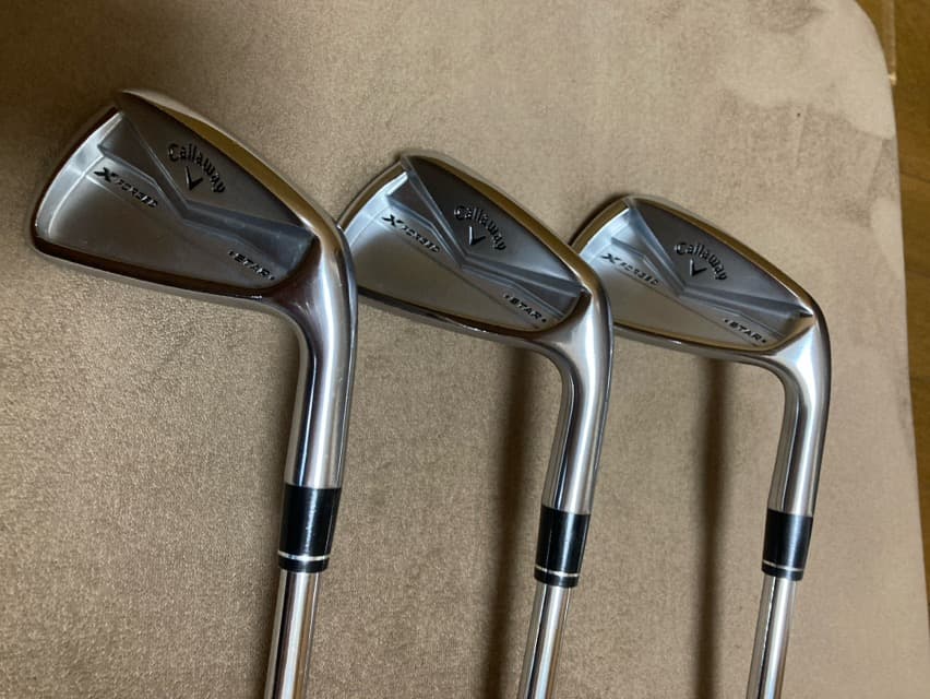 キャロウェイ X FORGED STAR 24 6本セット(#5-#9,PW)