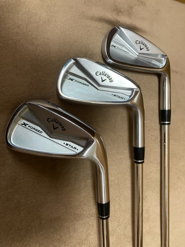 キャロウェイ X FORGED STAR 24 6本セット(#5-#9,PW)
