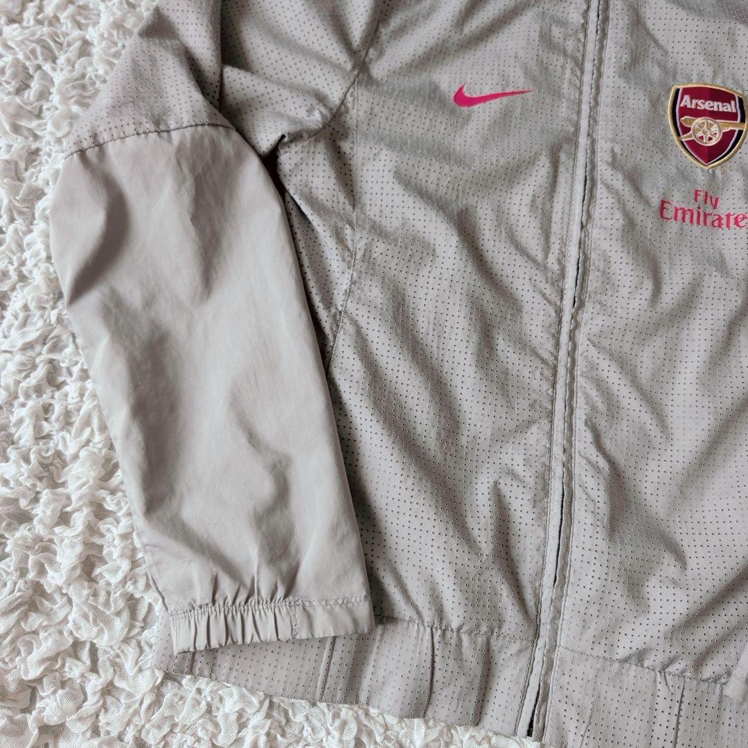NIKE 09/10 Arsenal FC トラックジャケット グレー S