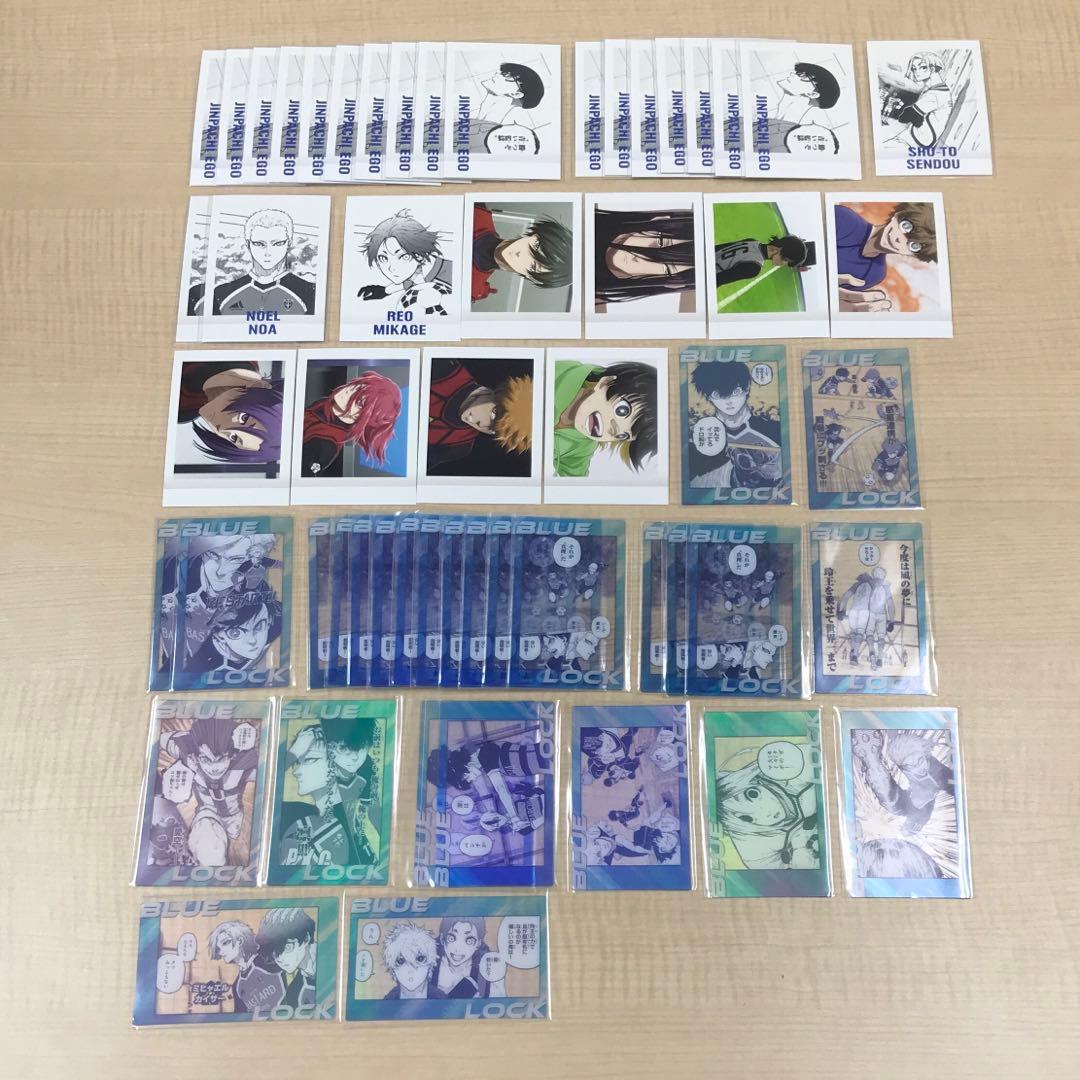 ❶ブルーロック 一番くじ アクスタ クリアカード 特典 紙類など まとめ売り