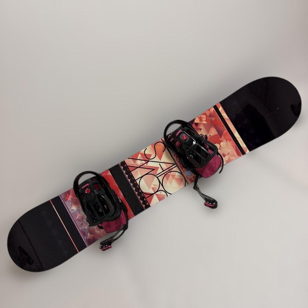 【SALOMON】サロモン143cm スノーボード×おまけサロモンバインディング
