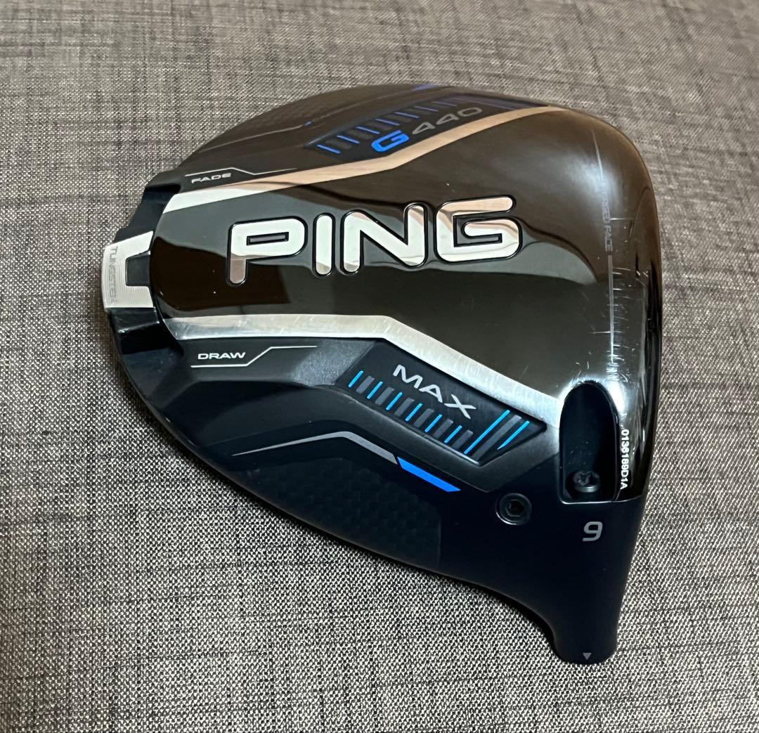 PING G440 MAX 9.0ドライバー ヘッドのみ
