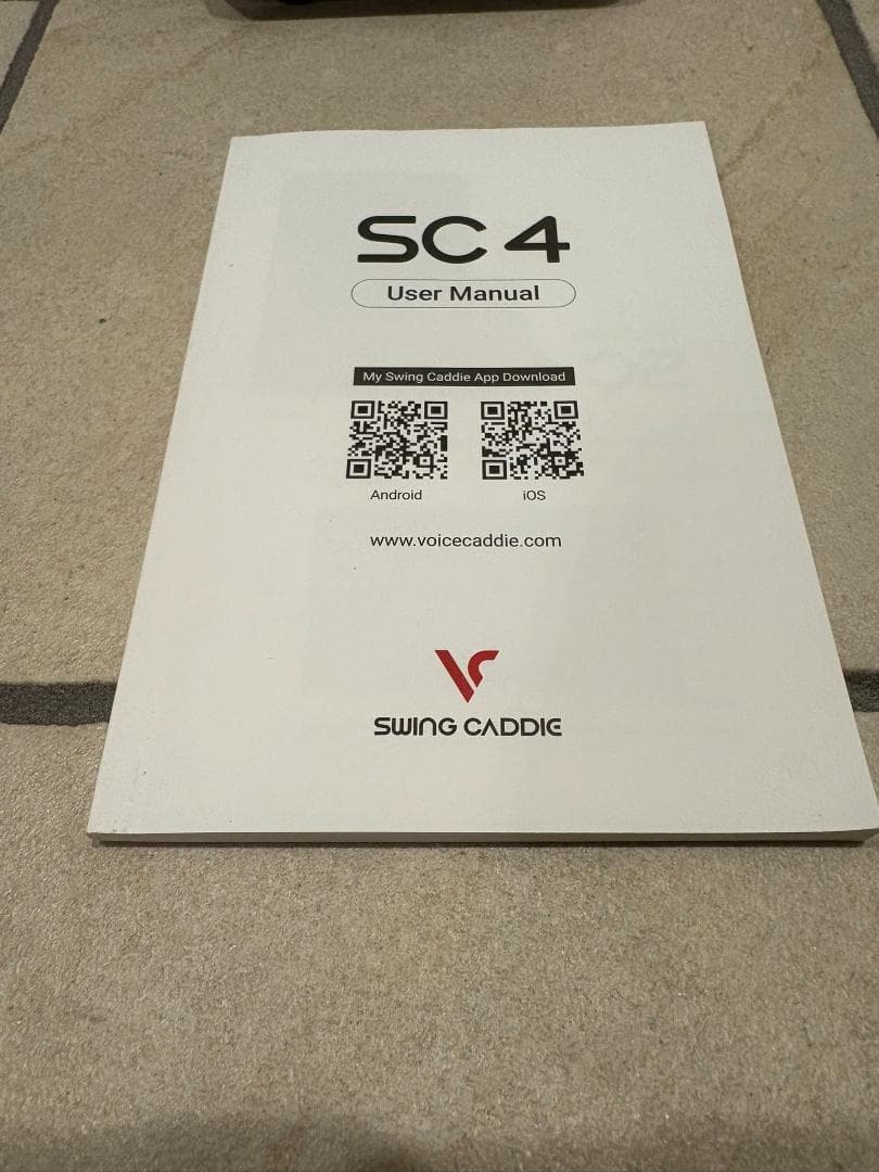 Swing Caddie SC4 ゴルフ練習機 専用ケース付き