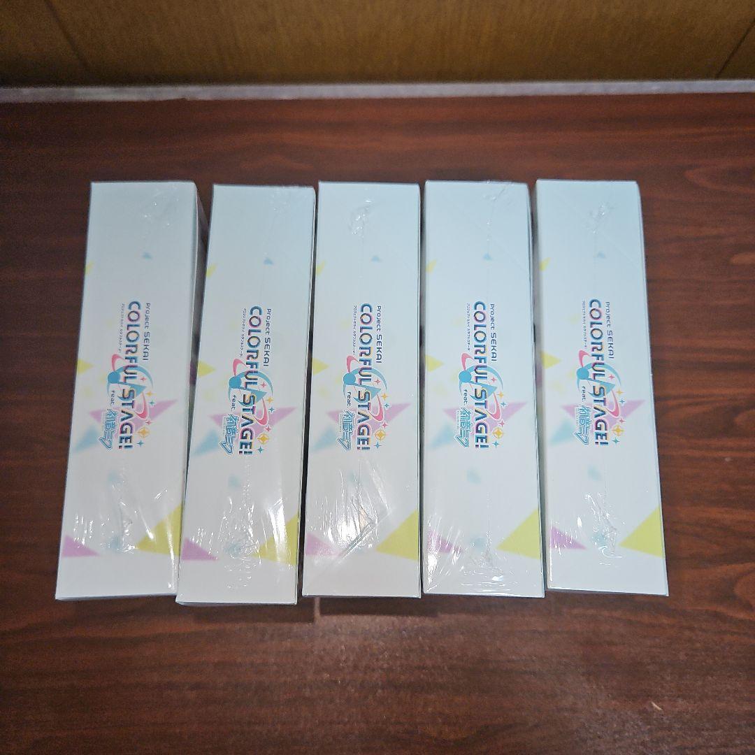 【新品未開封】初販ヴァイスシュヴァルツ プロジェクトセカイvol.2 5BOX